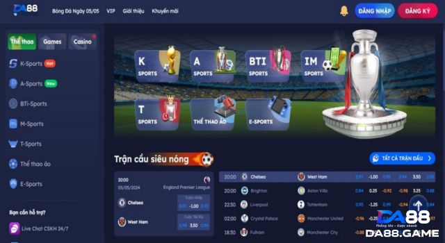 Cá cược thể thao hấp dẫn 