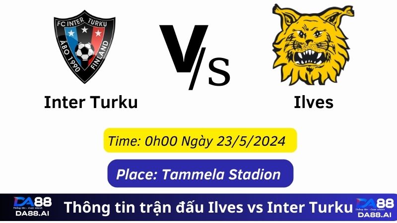  Thông tin trận đấu Ilves vs Inter Turku