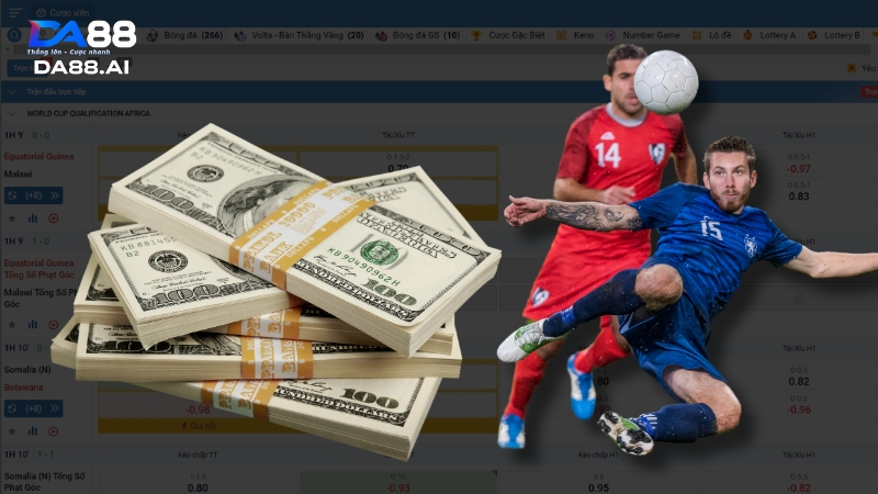 K Sports - Cá độ thể thao xuyên màn đêm với nhà cái DA88 4 Phần thưởng được chi trả không giới hạn cho cược thủ K Sports