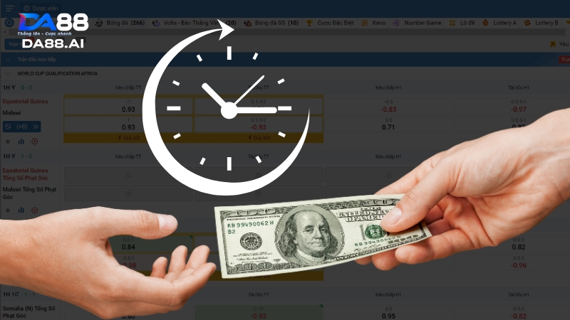 K Sports - Cá độ thể thao xuyên màn đêm với nhà cái DA88 5 Giao dịch K Sports gọn lẹ và siêu tốc độ