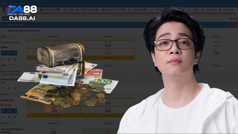 K Sports - Cá độ thể thao xuyên màn đêm với nhà cái DA88 7 Bùi Anh Tuấn may mắn trúng 30 tỷ đồng khi cá độ thể thao K Sports